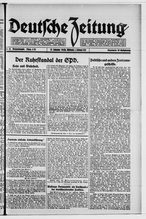 Deutsche Zeitung on Feb 4, 1925