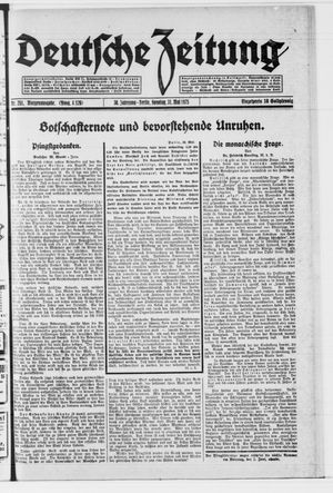 Deutsche Zeitung vom 31.05.1925