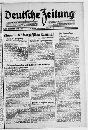 Deutsche Zeitung vom 18.06.1925