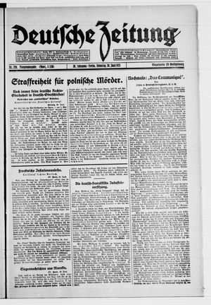 Deutsche Zeitung vom 30.06.1925
