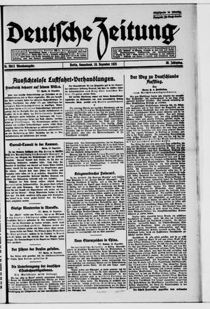 Deutsche Zeitung vom 19.12.1925