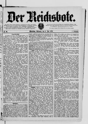 Der Reichsbote vom 09.07.1873