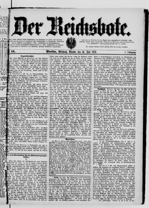 Der Reichsbote on Jul 16, 1873