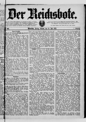 Der Reichsbote vom 18.07.1873