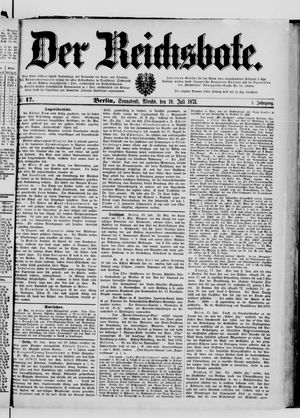 Der Reichsbote on Jul 19, 1873