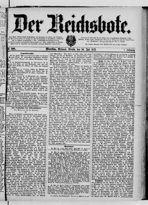 Der Reichsbote vom 30.07.1873