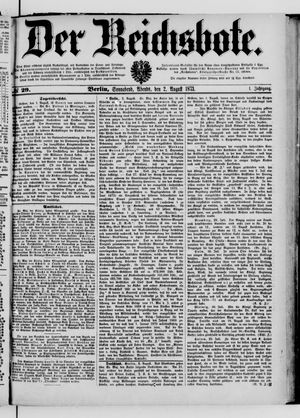Der Reichsbote on Aug 2, 1873
