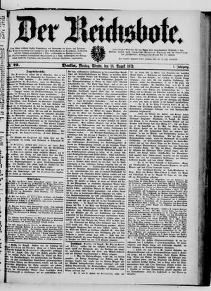 Der Reichsbote on Aug 18, 1873