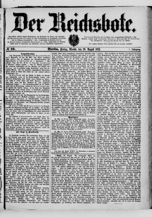 Der Reichsbote vom 29.08.1873