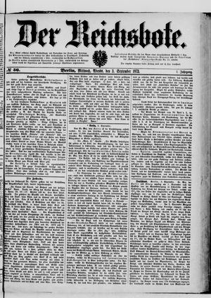 Der Reichsbote on Sep 3, 1873