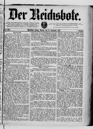Der Reichsbote on Sep 12, 1873