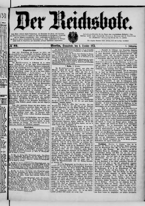 Der Reichsbote vom 04.10.1873