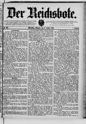 Der Reichsbote vom 08.10.1873