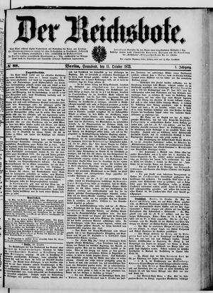 Der Reichsbote on Oct 11, 1873