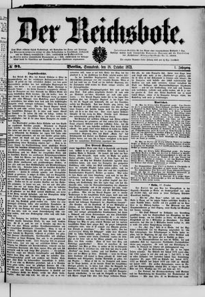 Der Reichsbote on Oct 18, 1873