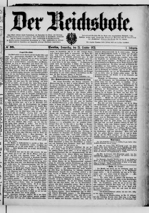 Der Reichsbote vom 23.10.1873