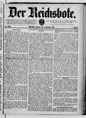 Der Reichsbote vom 02.11.1873