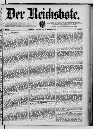 Der Reichsbote vom 05.11.1873