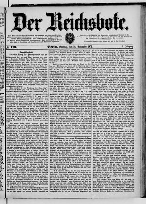 Der Reichsbote on Nov 16, 1873