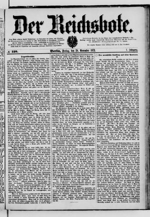 Der Reichsbote on Nov 28, 1873