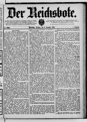 Der Reichsbote vom 09.12.1873