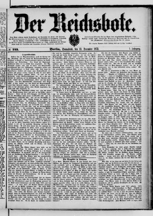 Der Reichsbote vom 13.12.1873