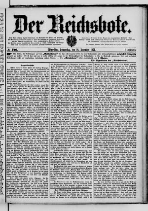Der Reichsbote vom 18.12.1873