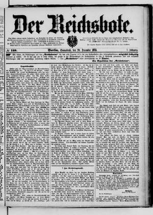 Der Reichsbote on Dec 20, 1873