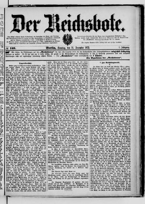 Der Reichsbote vom 21.12.1873