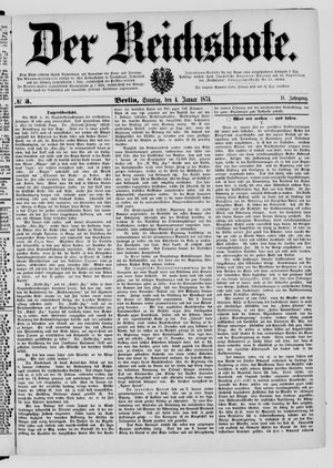 Der Reichsbote vom 04.01.1874