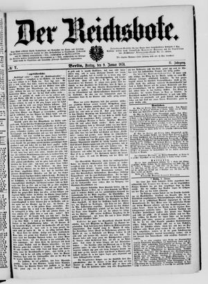 Der Reichsbote vom 09.01.1874