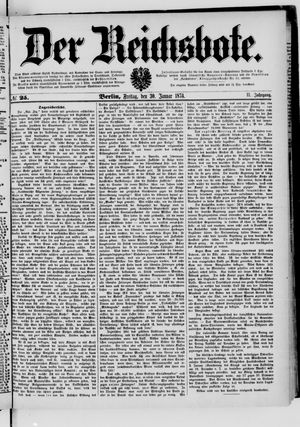 Der Reichsbote vom 30.01.1874