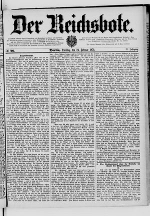 Der Reichsbote vom 24.02.1874