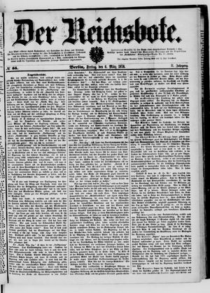 Der Reichsbote vom 06.03.1874