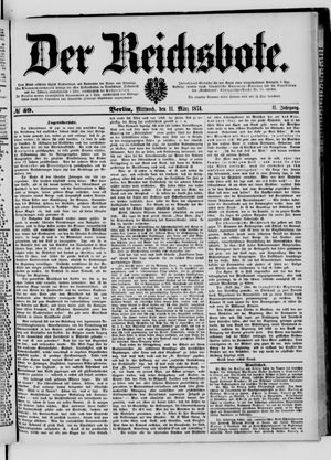 Der Reichsbote vom 11.03.1874