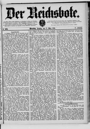 Der Reichsbote on Mar 17, 1874