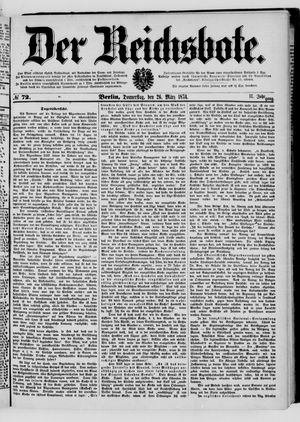 Der Reichsbote vom 26.03.1874