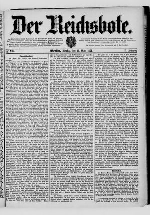 Der Reichsbote vom 31.03.1874