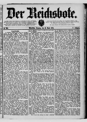 Der Reichsbote vom 12.04.1874