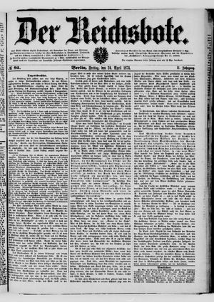 Der Reichsbote vom 24.04.1874