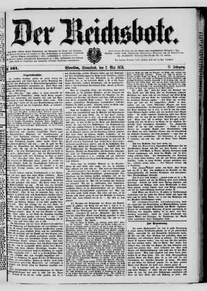 Der Reichsbote vom 02.05.1874