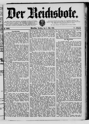 Der Reichsbote vom 05.05.1874