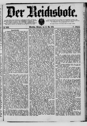 Der Reichsbote on May 13, 1874
