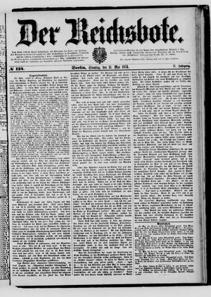 Der Reichsbote vom 31.05.1874