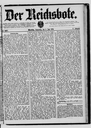 Der Reichsbote vom 04.06.1874