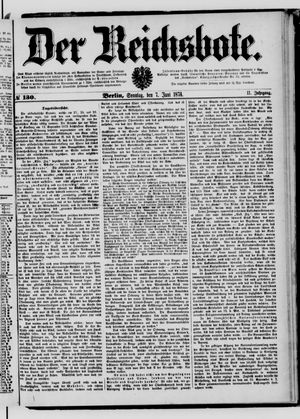 Der Reichsbote vom 07.06.1874