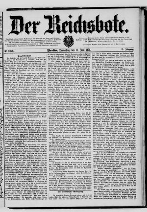 Der Reichsbote vom 11.06.1874