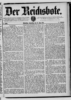 Der Reichsbote vom 18.06.1874
