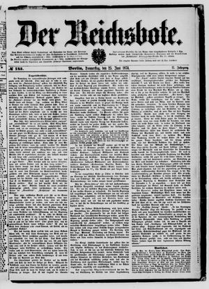 Der Reichsbote vom 25.06.1874