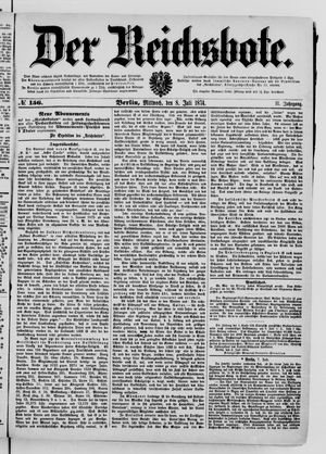 Der Reichsbote vom 08.07.1874